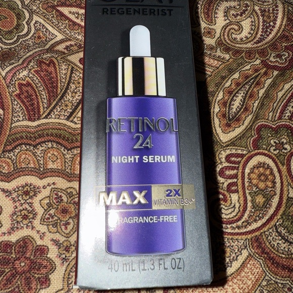 OLAY Retinol 24 Max Night Serum Smoothing wrinkles, even skin tones - Picture 1 of 5